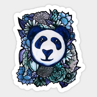 Panda Bear Blues Sticker